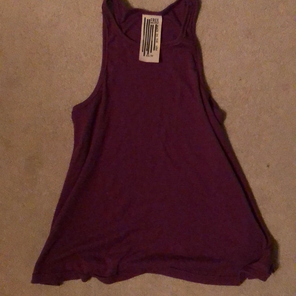 Free people high neck flowy top